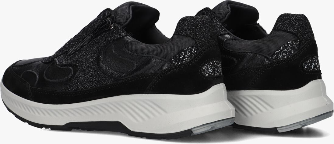 zwarte xsensible lage sneakers douro