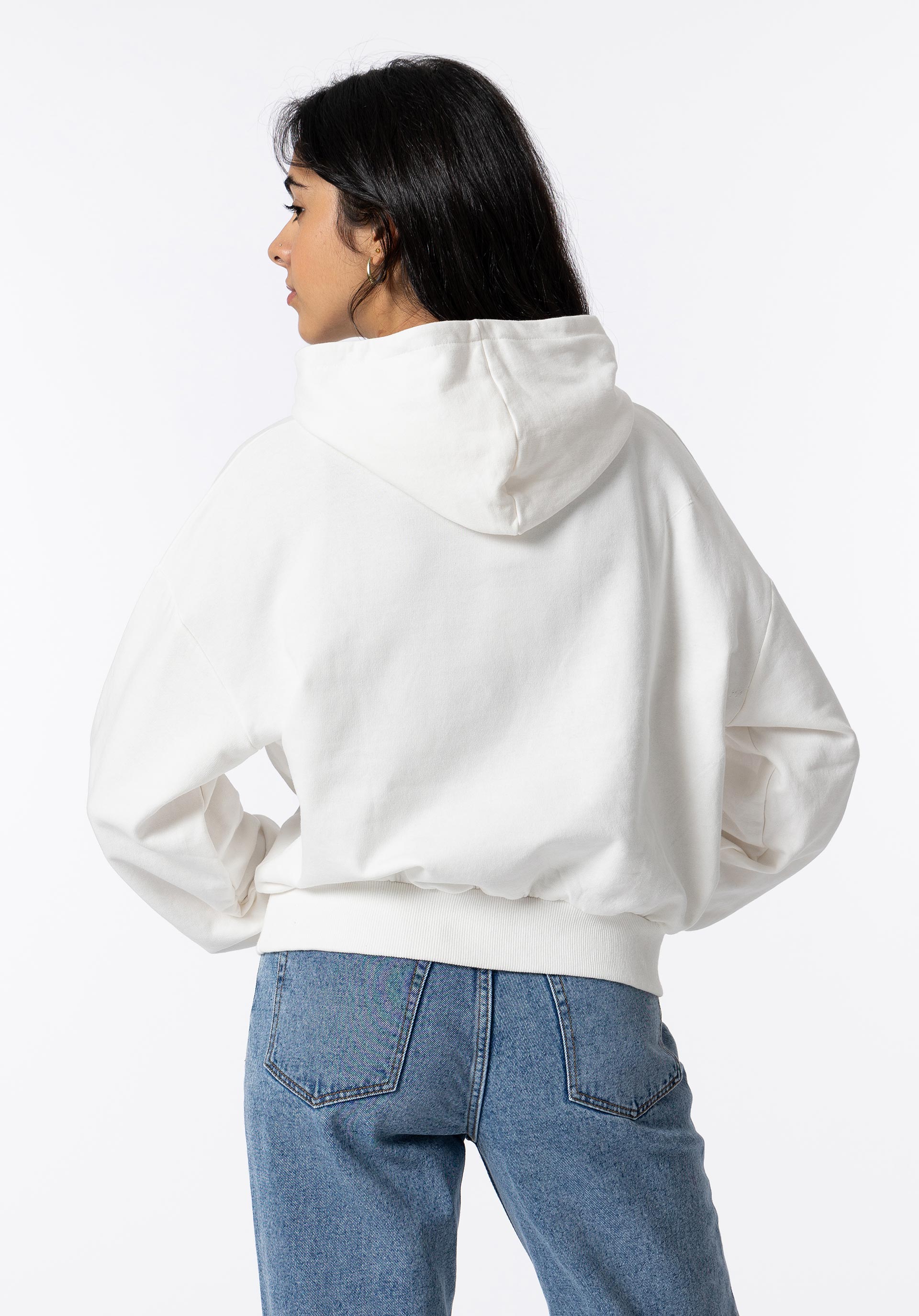 Hoodie com Estampado Frontal