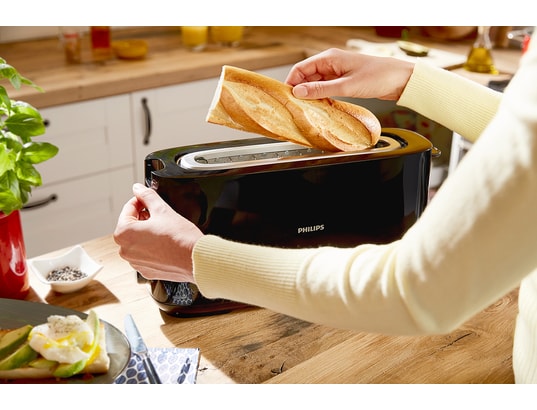 PHILIPS - Grille pain Daily Collection HD2590/90 Fente longue