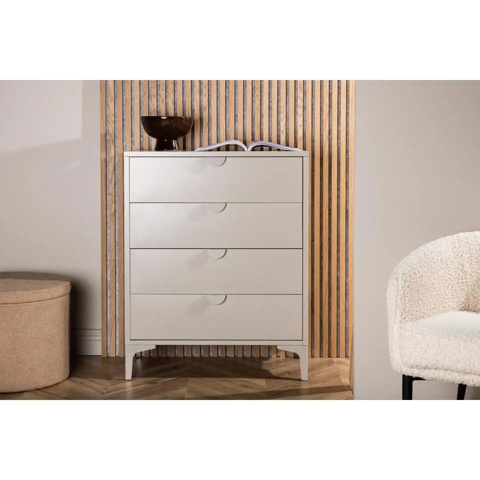 Svea - Rahman ladekast - 4 laden - beige