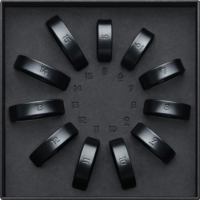 Samsung Galaxy Ring størrelsessæt