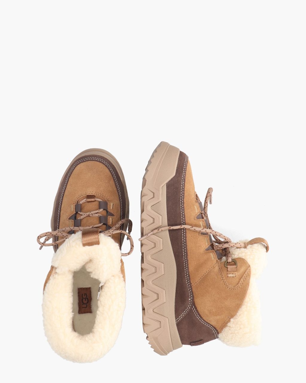 UGG Terretrail Cozy Lace Boot Chestnut Dames Veterboots