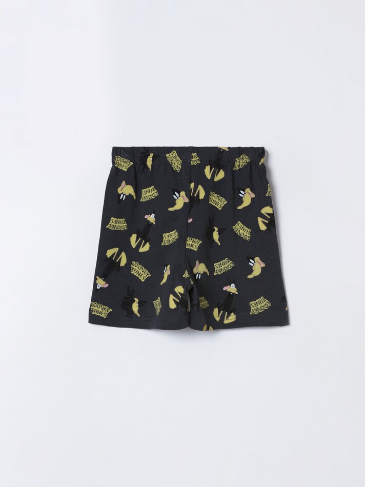 Conjunto de pijama curto estampado Looney Tunes © &™ Warner Bros - Cinza Mesclado