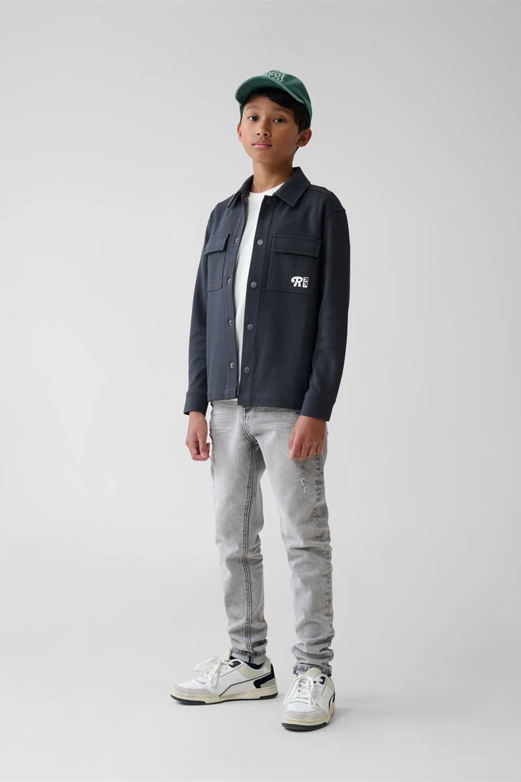Shoeby overshirt antraciet