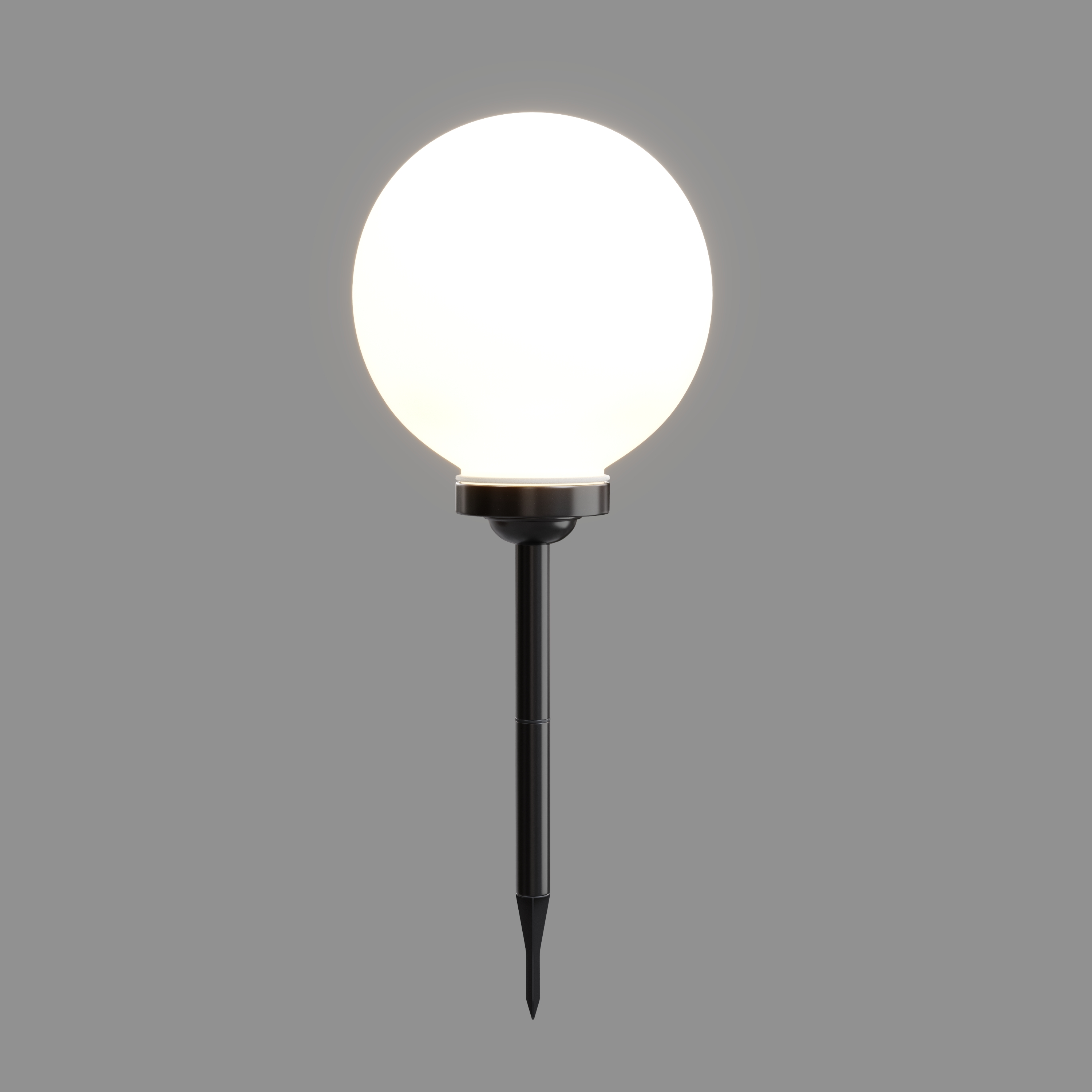 LED Solarlampe rund 25 cm 4er Set