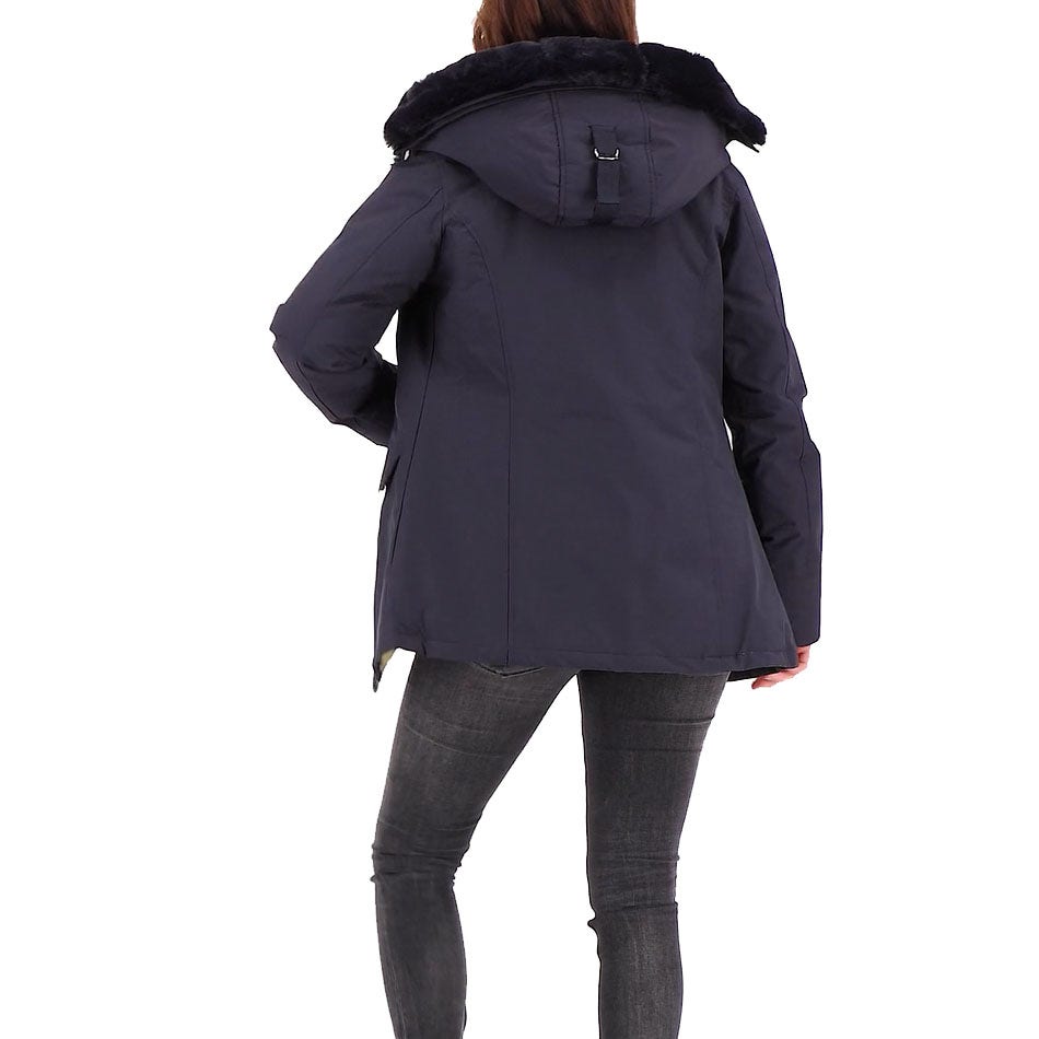Airforce  Double Zip Parka Faux Fur