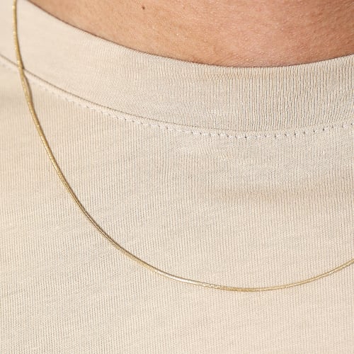 Collier Maille Serpent 2.5mm Doré