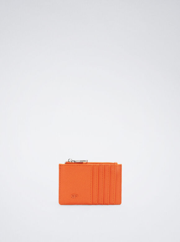 Porta-cartões básico - Laranja