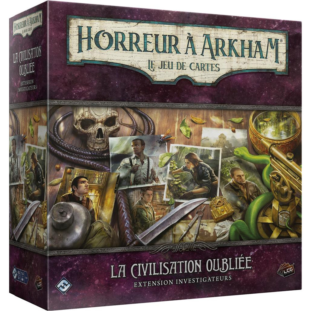 Horreur à Arkham : Le Jeu de Cartes - Civilisation Oubliée (Investigateurs)