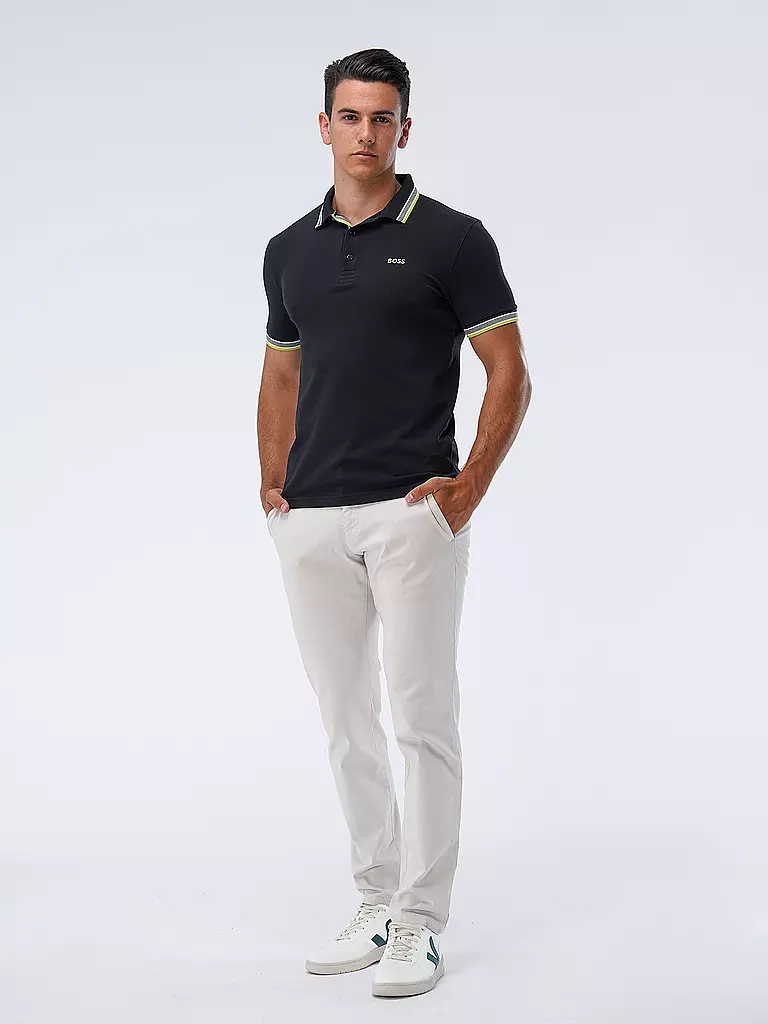 BOSS Poloshirt Regular Fit PADDY schwarz
