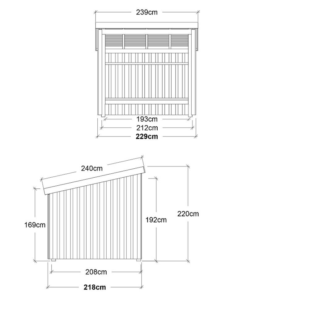 SYKKELSKUR PLUS NORDIC 1512X1878 MM UBEHANDLET 5M²