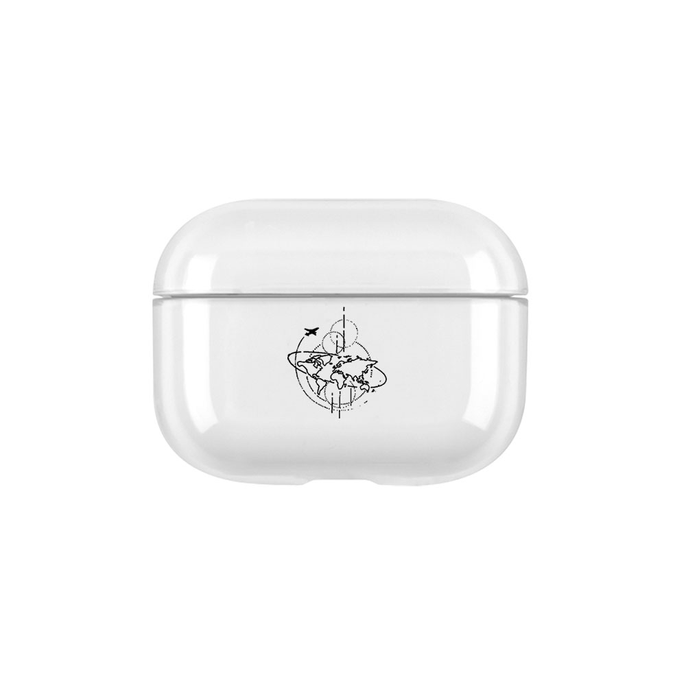 AirPods Pro Hardcase Schutzhülle Abdeckung - Travel Art