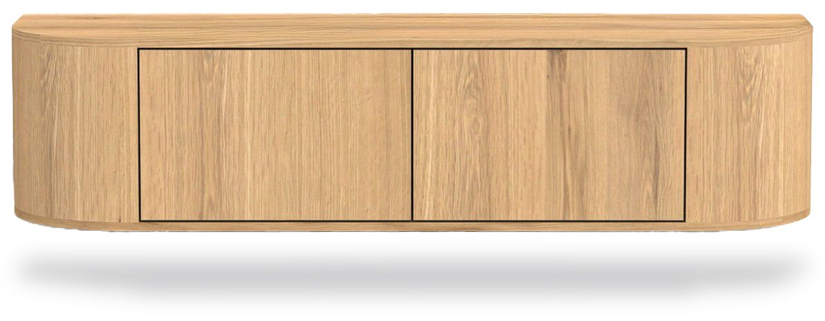 Hangend Tv-meubel Novero B140 x D35 x H33 cm