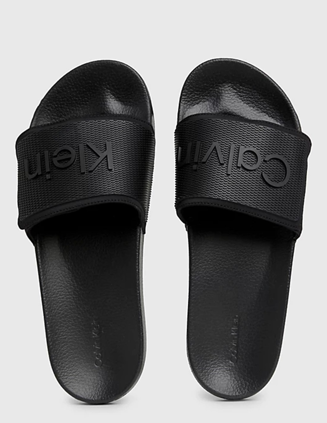 calvin klein Claquettes Homme adj pool slide tpu black