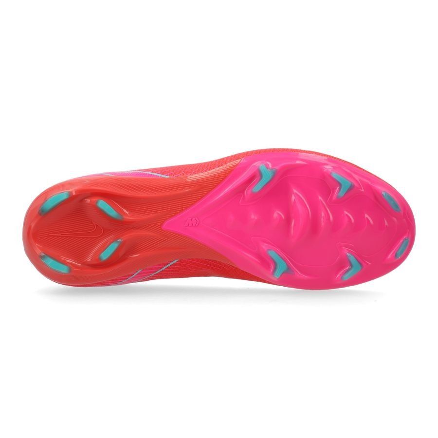 Nike Air Zoom Mercurial Vapor 16 Pro FG Mad Energy - Rouge/Vert Enfant
