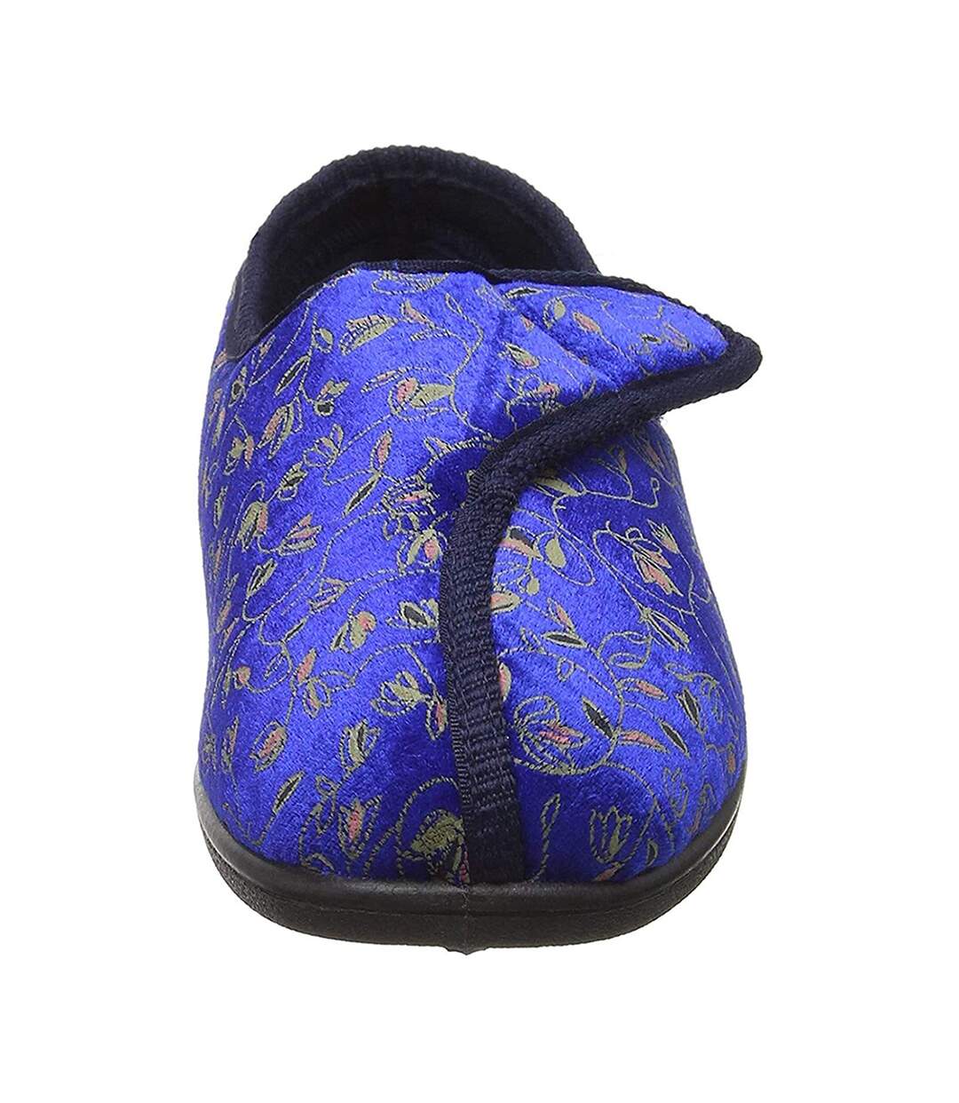 Zedzzz Janice - Chaussons à scratch - Femme (Bleu marine) - UTDF533