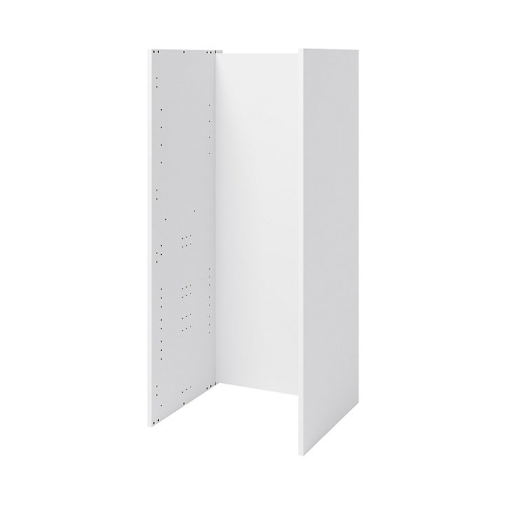 Structure pour 1/2 colonne électroménager GoodHome Caraway Blanc H. 135.1 cm x l. 60 cm