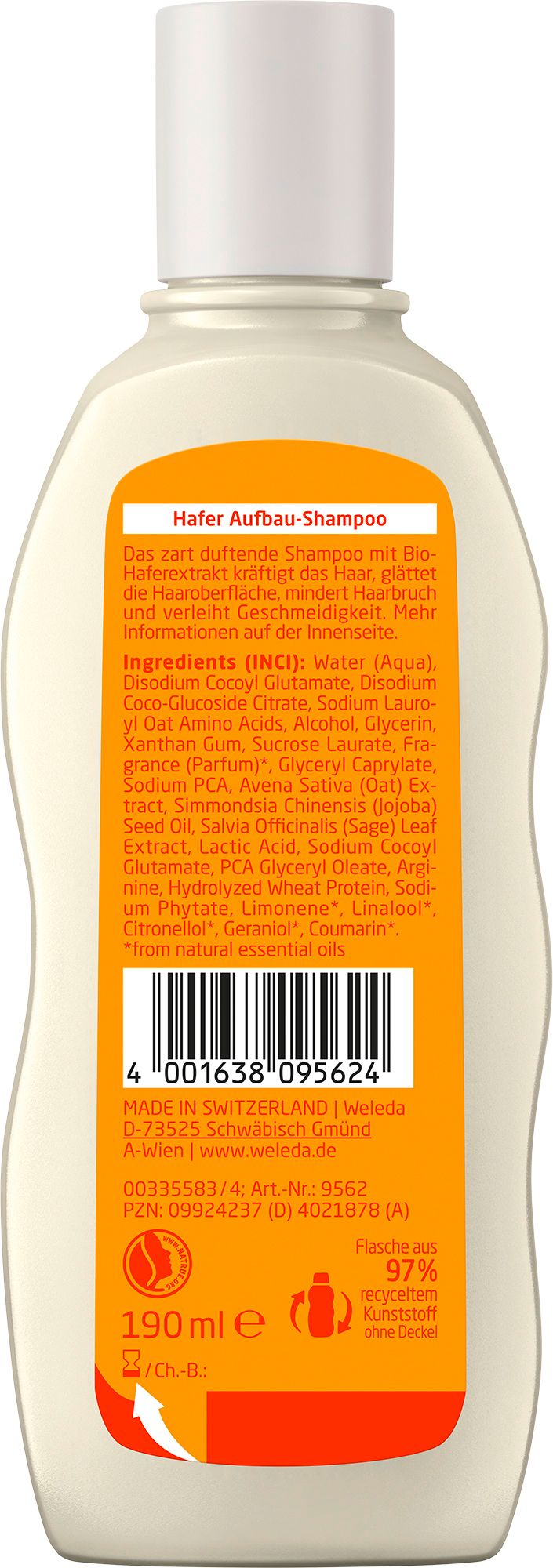 Weleda Hafer Aufbau-Shampoo