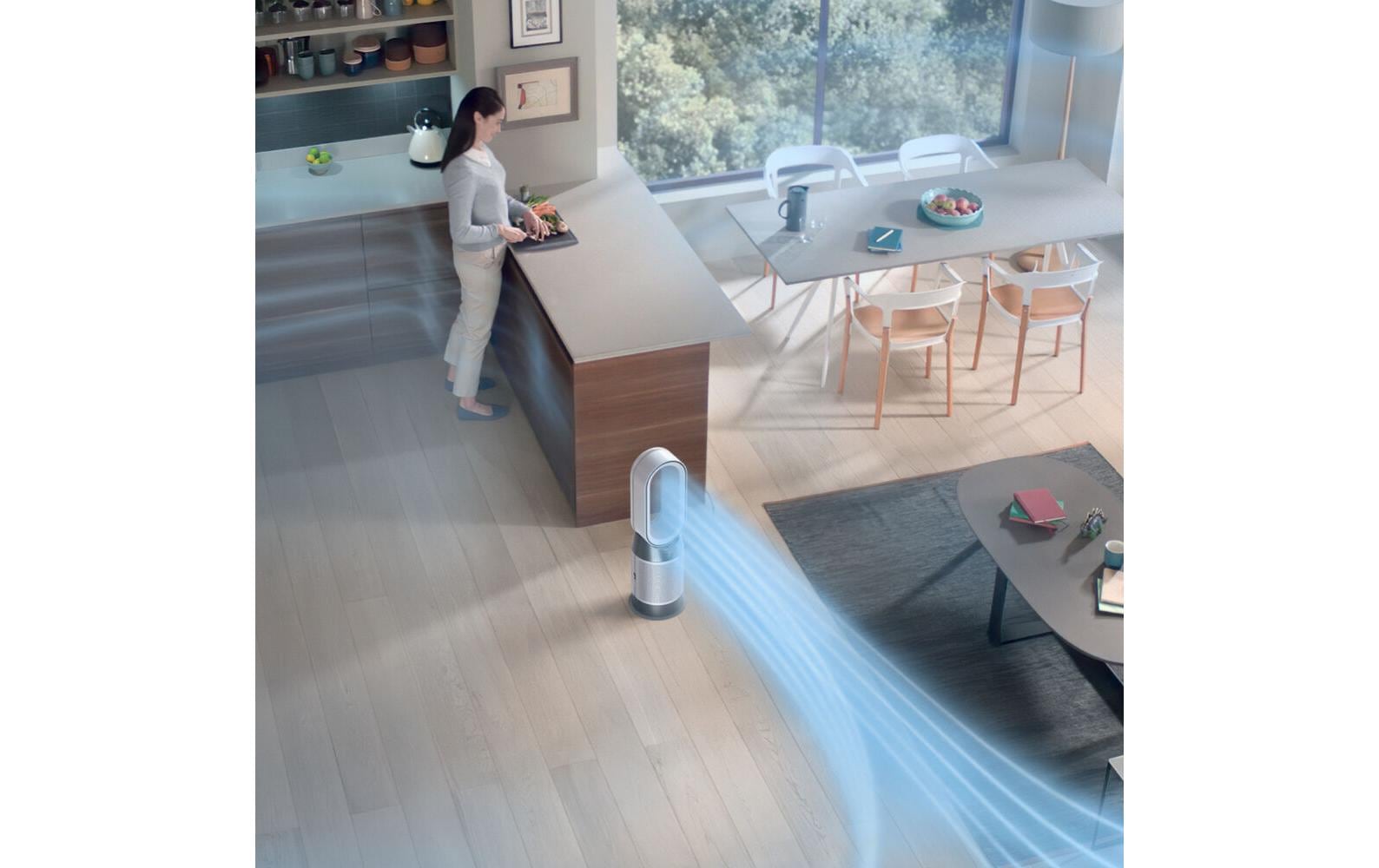 Luftreiniger/Ventilator Purifier Hot + Cool Gen 1<br>Luftreiniger, Ventilator und Heizung in einem Gerät (OHNE App-Verbindung!)