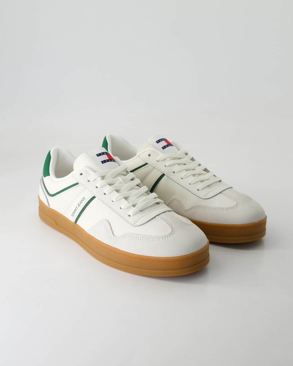 Tommy Hilfiger THE GREENWICH LEATHER Sneaker in Beige