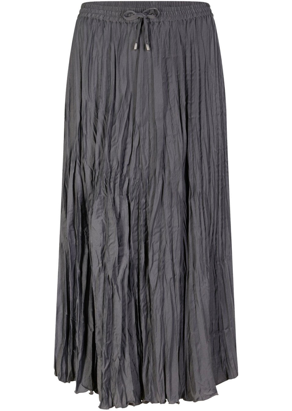Jupe froissée en satin