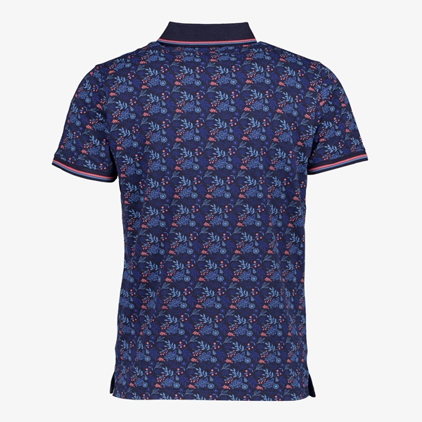 Unsigned heren polo met bloemenprint