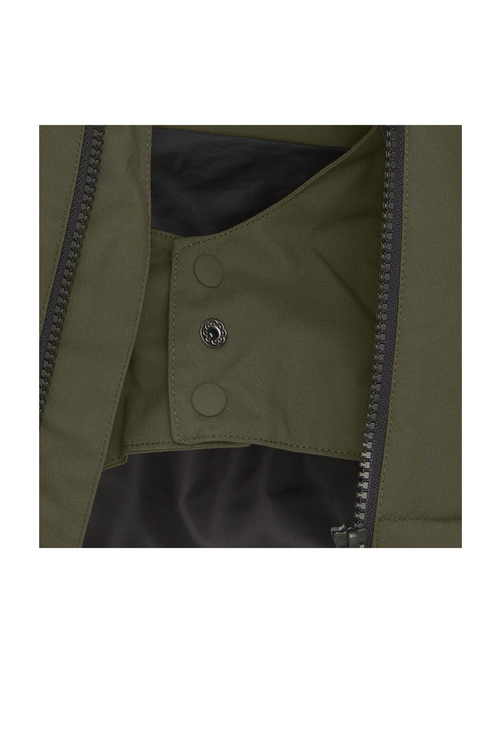 Color Kids ski anorak donkergroen