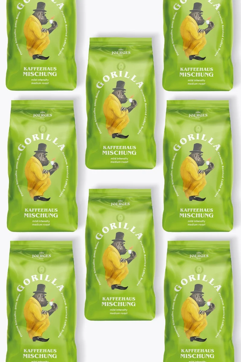 Gorilla Kaffeehaus Mischung Vorteilspaket 8kg