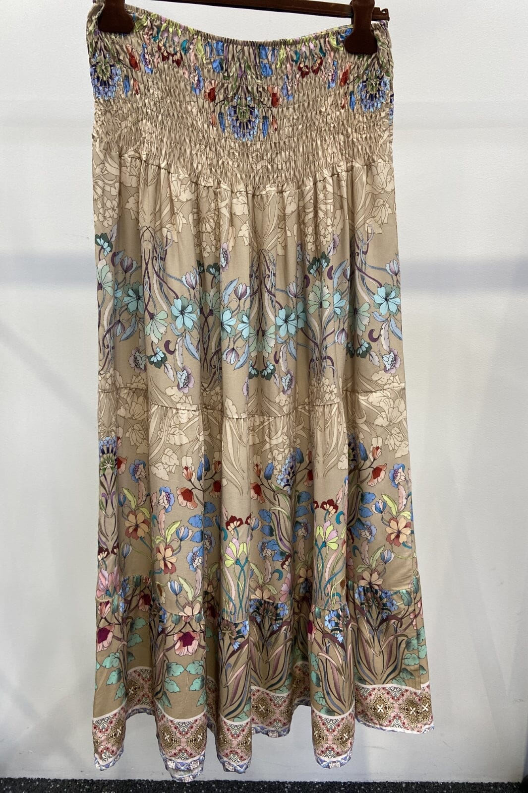 Marta Du Chateau Mdcprincess Skirt tpz print camello