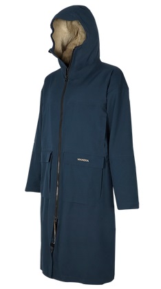 Manera Stormy poncho Navy