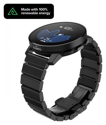 Montre GPS Suunto 9 Peak Full Black Titanium - Noir