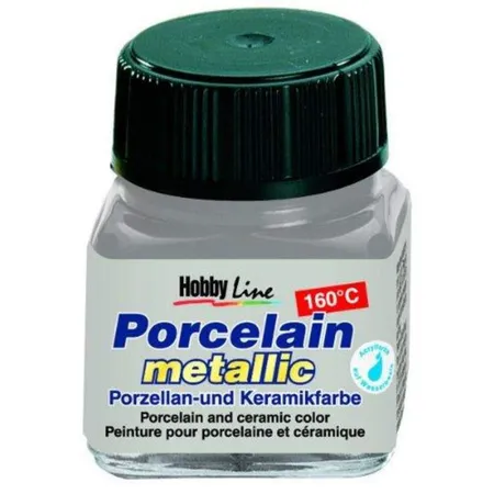 KREUL Glass & Porcelain Classic, metallic-perlmutt-weiß, 20 ml
