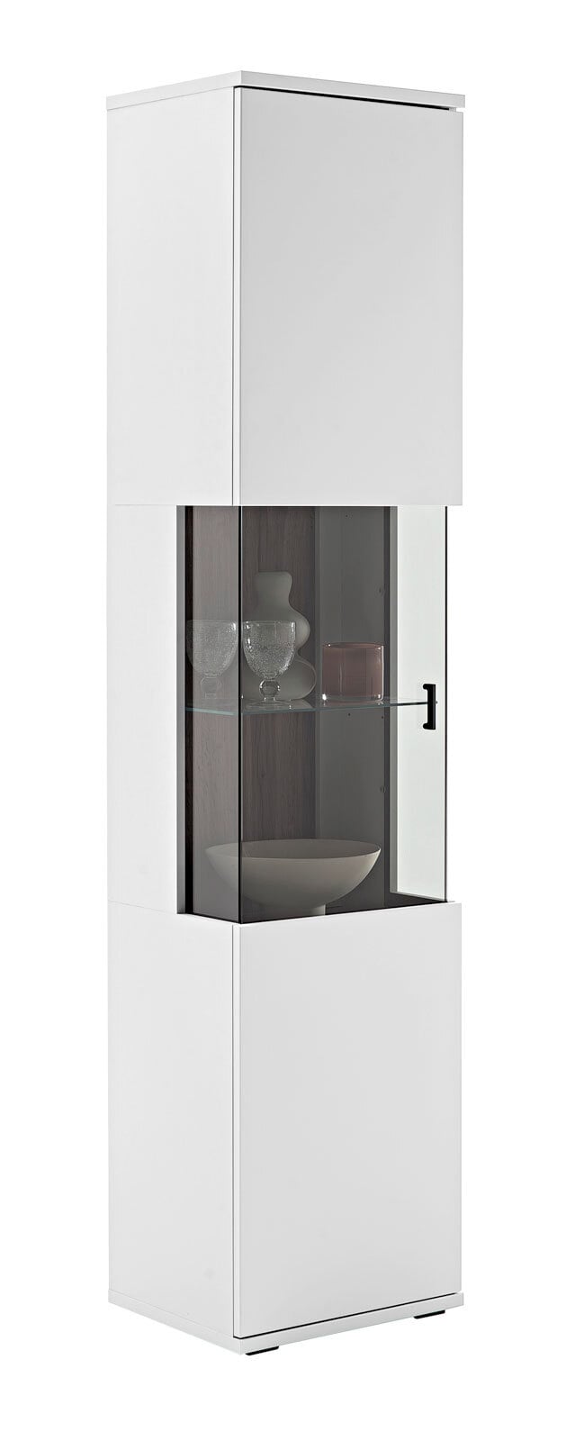 Vitrine Lissabon 45 x 199 x 37 cm Modern white