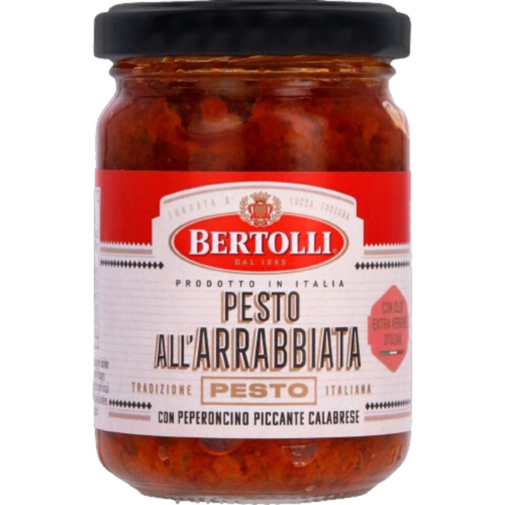 6x Bertolli Pesto Arrabbiata135 gr