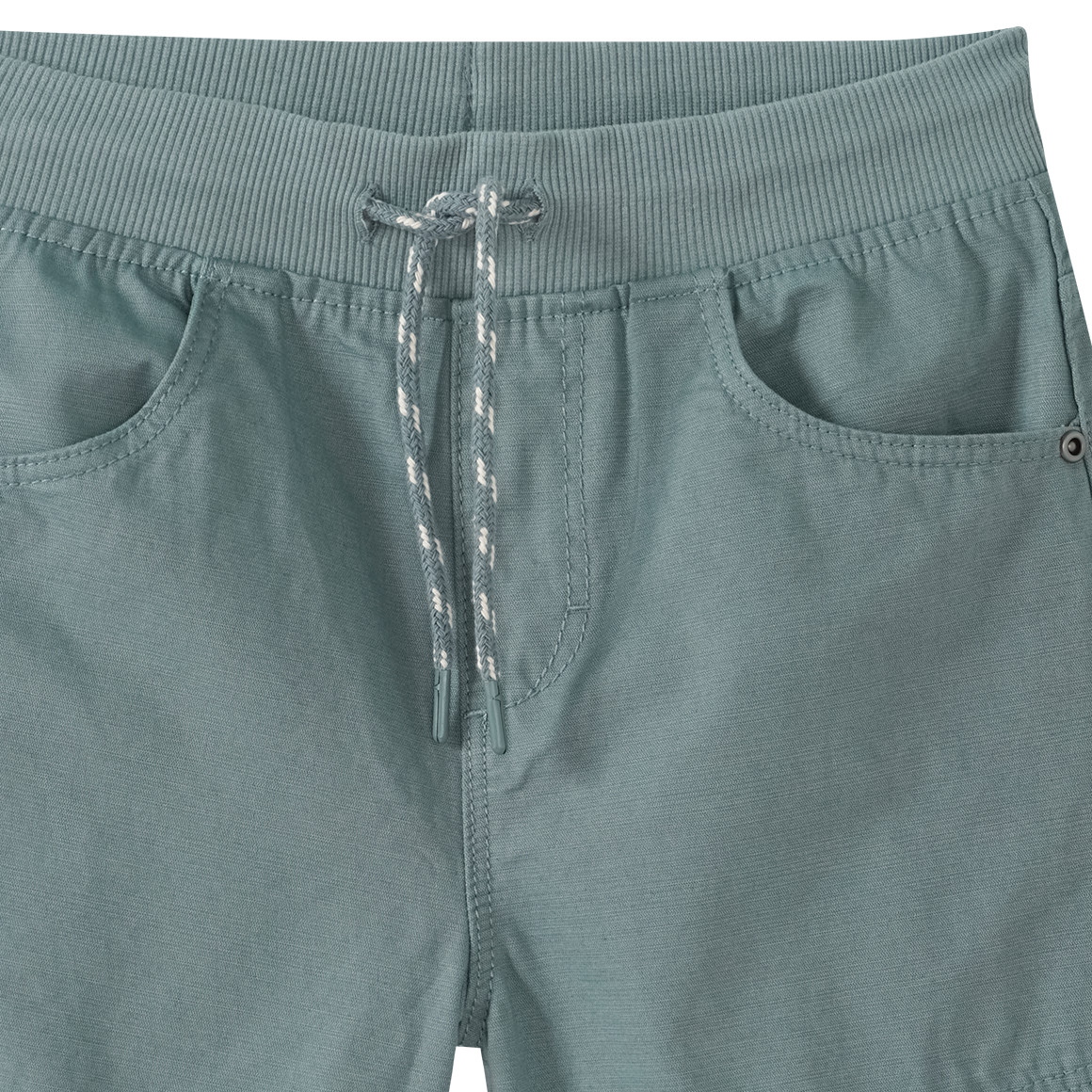 Yigga Jungen Pull-on-Shorts mit Tunnelzug salbei