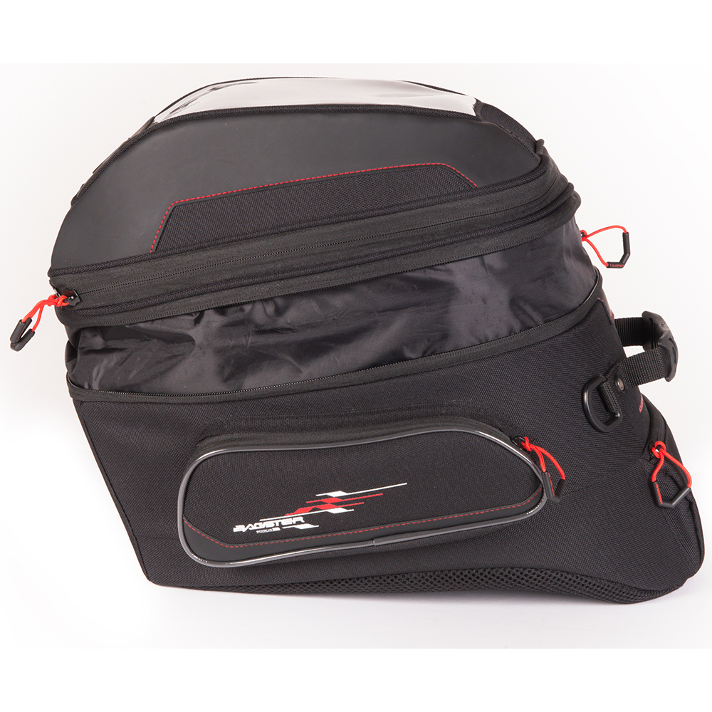 Bagster - Sacoche de réservoir Adventur Lock Noir / Rouge