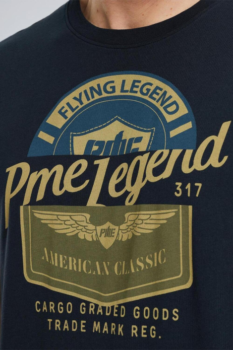PME legend blauwe heren t-shirt