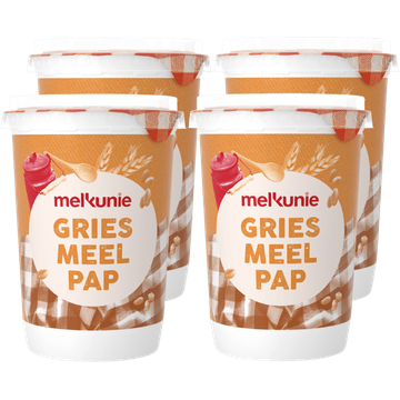Melkunie Griesmeelpap 4 x 468ml