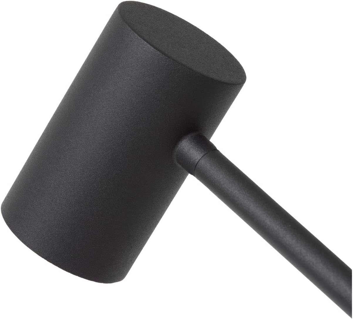 LUCIDE TIPIK - wiederaufladbare Stehlampe - Akku/Batterie - LED 3 StepDim - 1x3W 2700K - Schwarz
