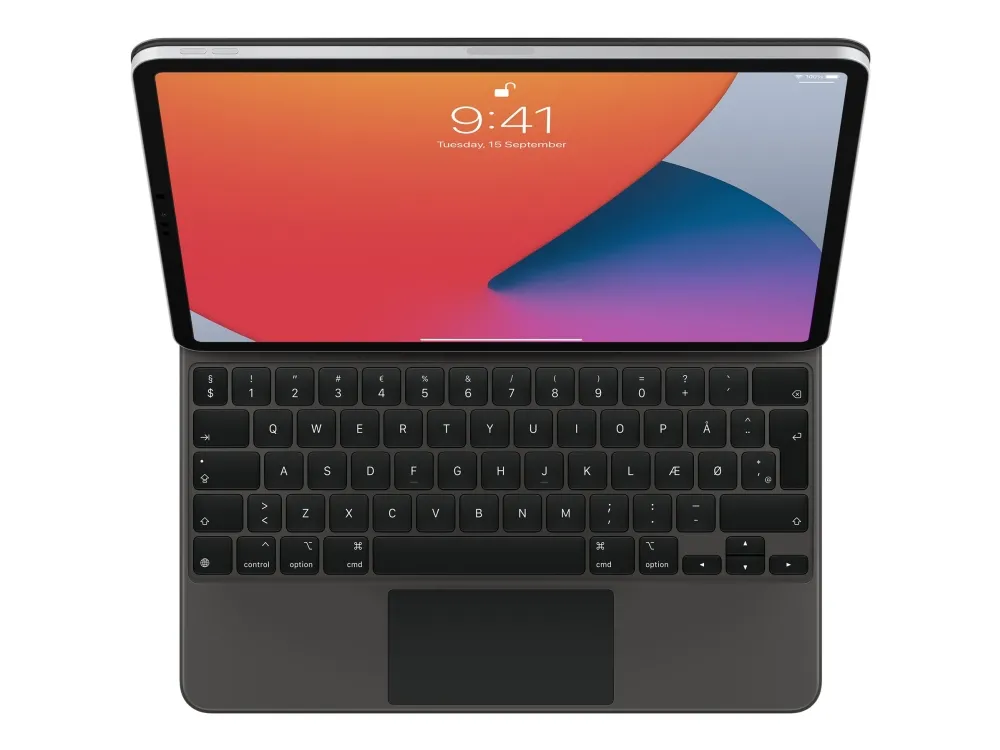 [OUTLET] - Apple Magic Keyboard - Tastatur og folio-kasse - med trackpad - bagbelyst - Apple Smart connector - AZERTY - fransk - for 12.9-inch iPad Pro (3. generation, 4. generation)