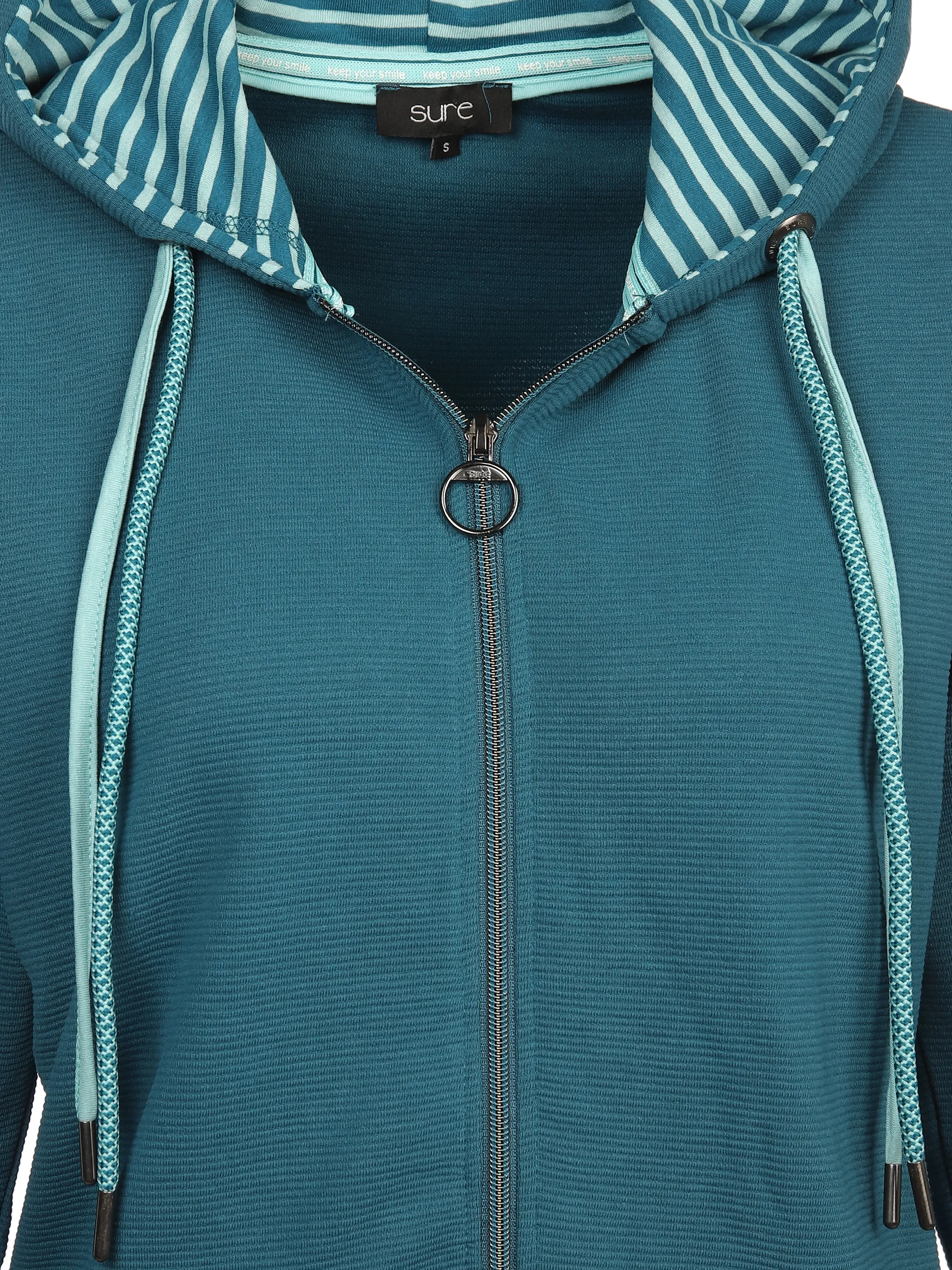 Damen Sweatshirtjacke mit Kapuze