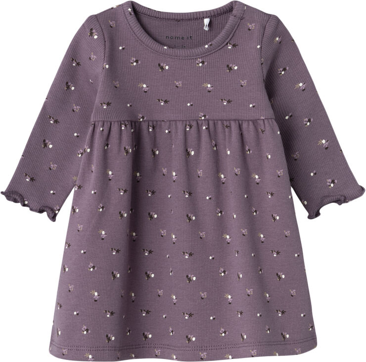 Name It NBFOLINNE LS DRESS Arctic dusk