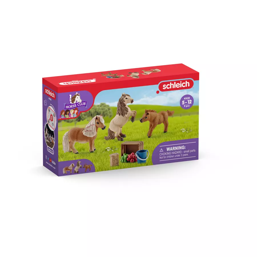 schleich® Horse Club Mini Shetty Familie 41432