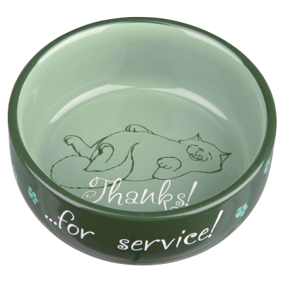 Trixie Keramiknapf Thanks for Service 0.3l