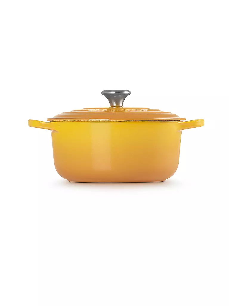 LE CREUSET Bräter rund SIGNATURE 20cm Nectar gelb