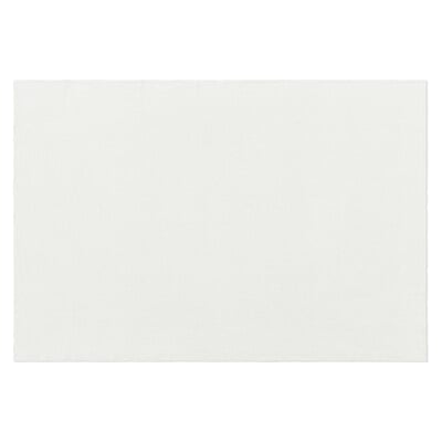 Tischdecke gewaschenes Leinen, Weiß, 130 × 200 cm