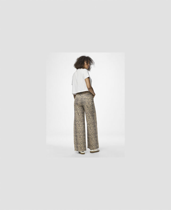 Pieces PCFIA HW WIDE DENIM PANTS D2D FSY Striber/tern