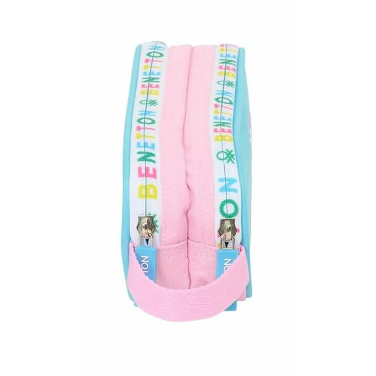 Benetton Trousse Fourre-Tout Double Bleu