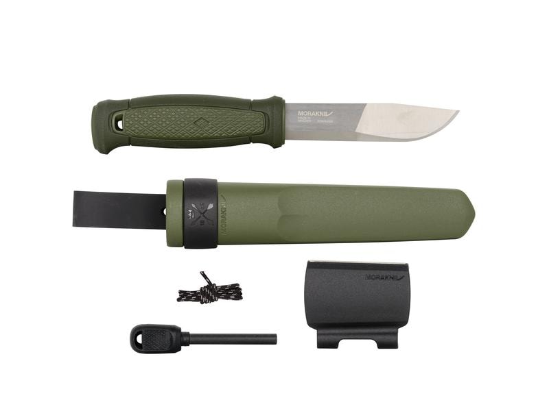 morakniv Survival Knife Kansbol mit Survival Kit (S) (S), G Survivall-Messer mit dicker Klinge