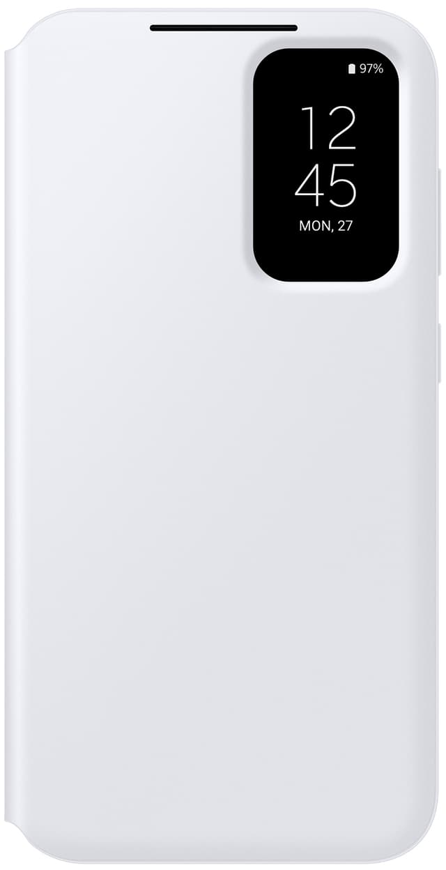 Samsung Galaxy S23 FE Smart View pungetui (hvid)